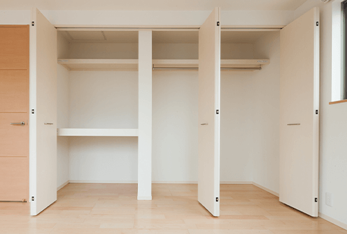 収納スペースの増設のイメージ